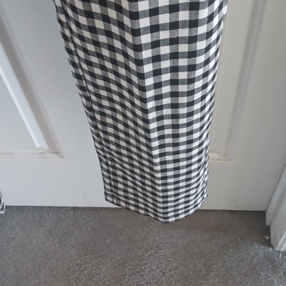 TR Premium British Style Checkered Dress Pants | Black & White, 34W x 32L - 🇬🇧 - Picture 6 of 10